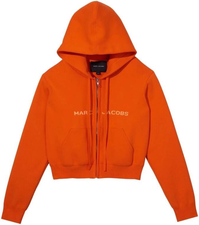 Marc Jacobs Cropped hoodie Oranje