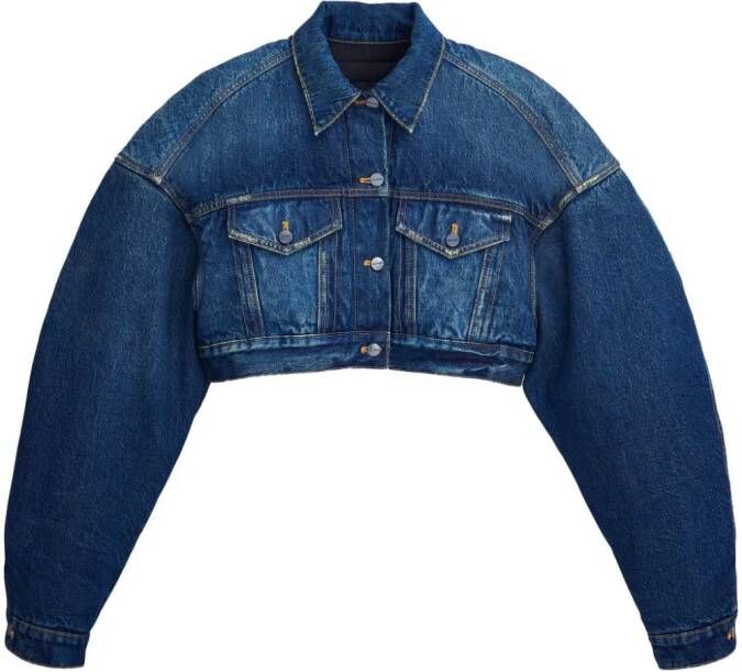 Marc Jacobs Cropped jack Blauw