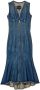 Marc Jacobs Denim jurk Blauw - Thumbnail 1