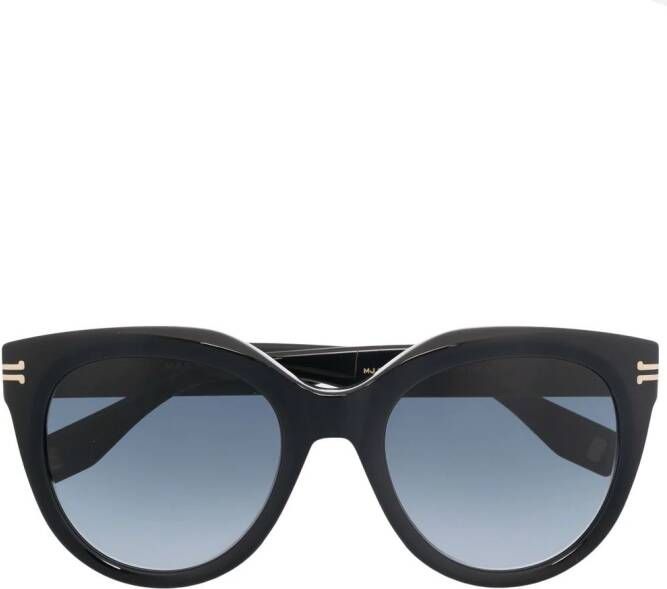 Marc Jacobs Eyewear Icon zonnebril met rond montuur Zwart