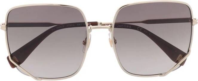 Marc Jacobs Eyewear Light Hexagon zonnebril Goud