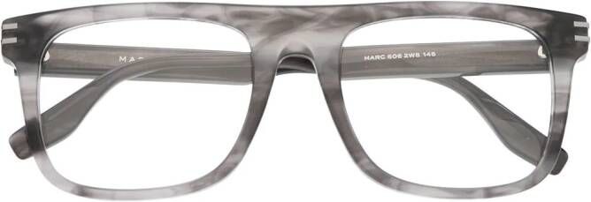 Marc Jacobs Eyewear Marc bril met vierkant montuur Grijs