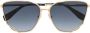 Marc Jacobs Eyewear Zonnebril met cat-eye montuur Goud - Thumbnail 1
