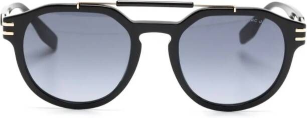 Marc Jacobs Eyewear Zonnebril met piloten montuur Zwart