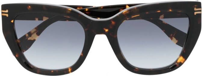 Marc Jacobs Eyewear Zonnebril met schildpadschild design Bruin