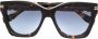 Marc Jacobs Eyewear Zonnebril met schildpadschild design Bruin - Thumbnail 1