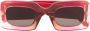Marc Jacobs Eyewear Zonnebril met vierkant montuur Rood - Thumbnail 1