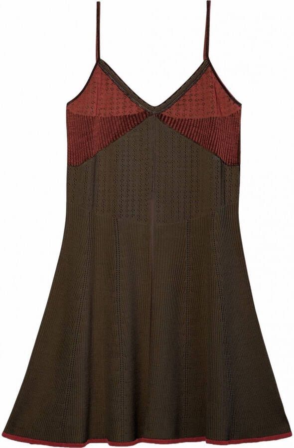 Marc Jacobs Gebreide mini-jurk Rood