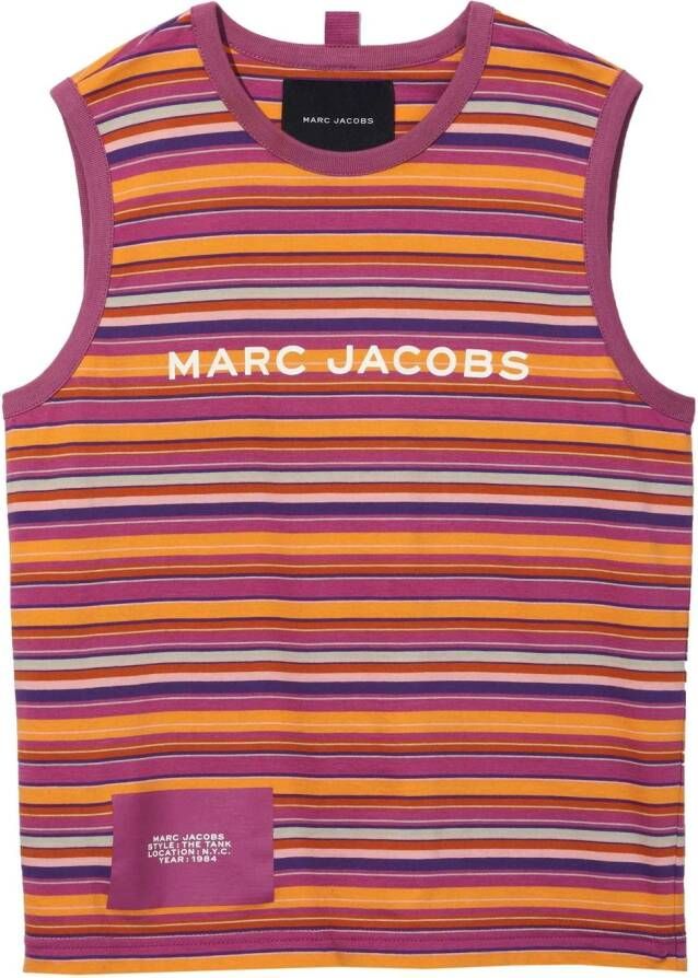 Marc Jacobs Gestreepte tanktop Oranje