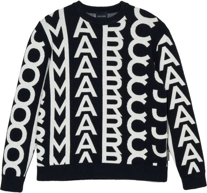Marc Jacobs Trui met monogram Zwart