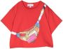 Marc Jacobs Kids Katoenen T-shirt Rood - Thumbnail 1