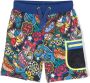 Marc Jacobs Kids Bermuda shorts met print Blauw - Thumbnail 1