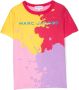 Marc Jacobs Kids T-shirt met colourblocking Roze - Thumbnail 1