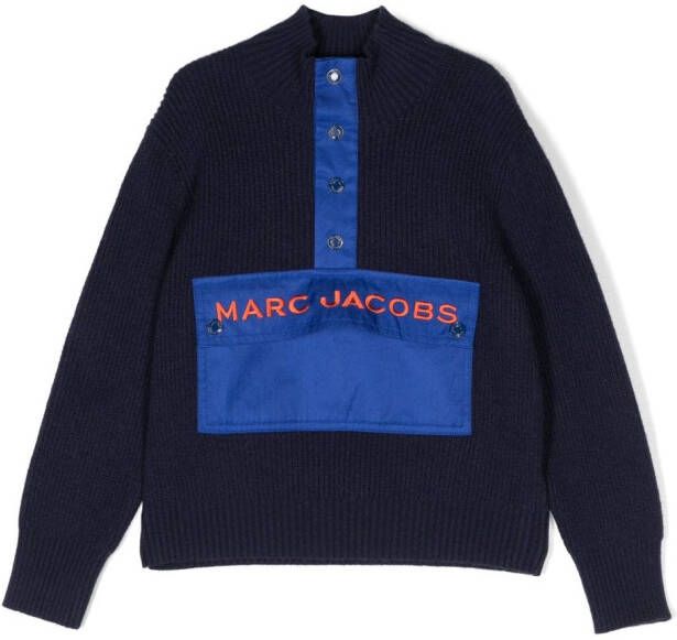 Marc Jacobs Kids Gebreide top Blauw