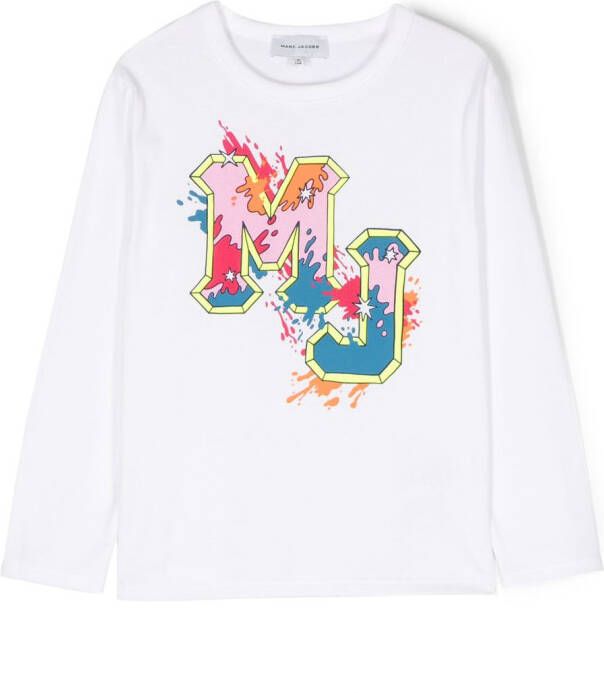 Marc Jacobs Kids Jersey top Wit