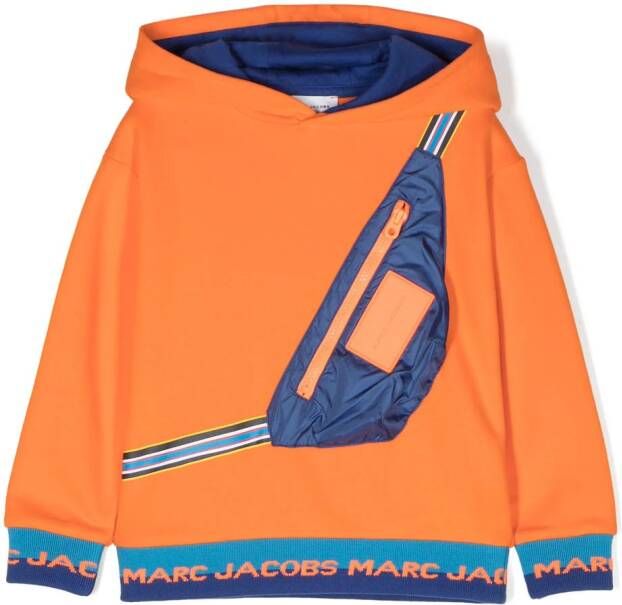 Marc Jacobs Kids Hoodie met 3D print Oranje