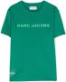 Marc Jacobs Kids T-shirt met logoprint Groen - Thumbnail 1