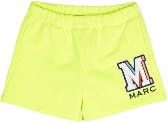 Marc Jacobs Kids Shorts met logopatch Geel