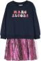 Marc Jacobs Kids Sweaterjurk met logo Blauw - Thumbnail 1
