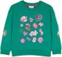Marc Jacobs Kids Sweater met logopatch Groen - Thumbnail 1