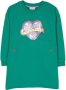Marc Jacobs Kids Sweaterjurk met logoprint Groen - Thumbnail 1