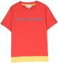 Marc Jacobs Kids T-shirt met colourblocking Rood - Thumbnail 1