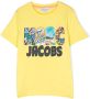Marc Jacobs Kids T-shirt met logoprint Geel - Thumbnail 1
