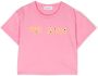Marc Jacobs Kids T-shirt met logoprint Roze - Thumbnail 1