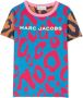 Marc Jacobs Kids T-shirt met luipaardprint Blauw - Thumbnail 1