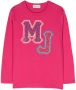 Marc Jacobs Kids T-shirt met monogramprint Roze - Thumbnail 1