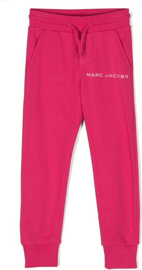 Marc Jacobs Kids Trainingsbroek met logoprint Roze