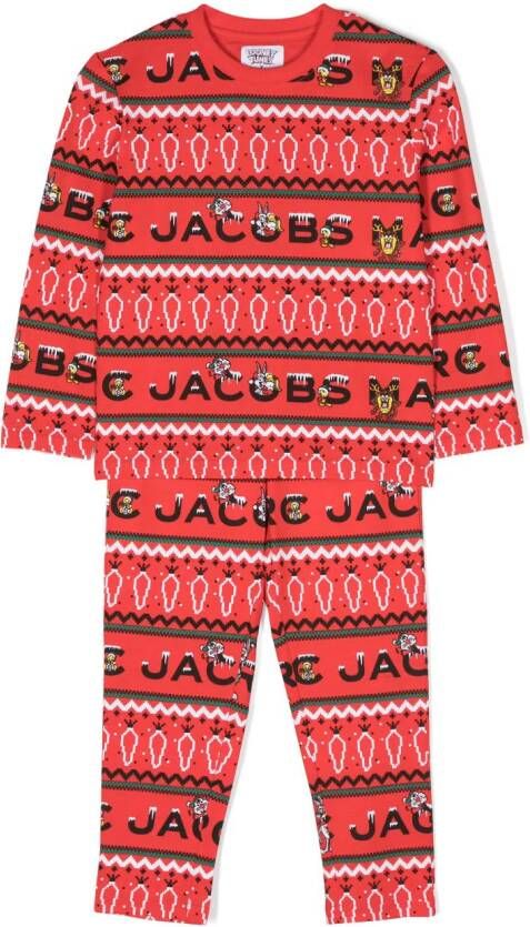 Marc Jacobs Kids x Looney Tunes katoenen pyjama Rood