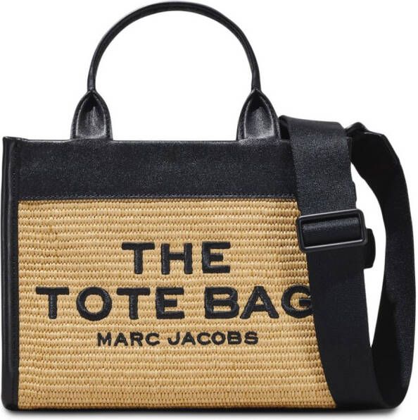Marc Jacobs The Woven kleine shopper Beige