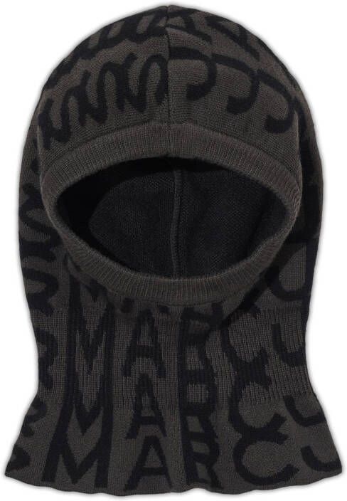 Marc Jacobs Bivakmuts met monogram Zwart