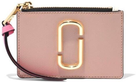 Marc Jacobs Leren portemonnee Beige Dames