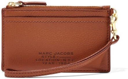 Marc Jacobs Kaarthouder met monogram Brown Dames