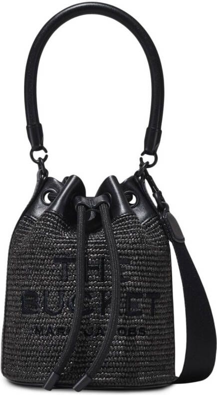 Marc Jacobs Bucket bags Woven Raffia Bucket Bag in zwart