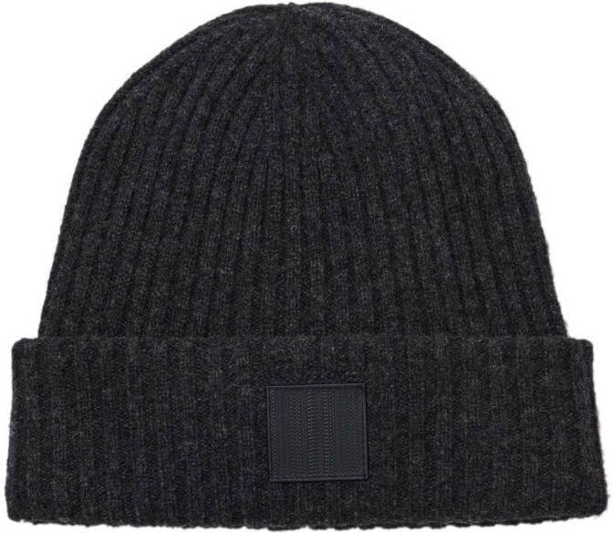 Marc Jacobs Muts met logopatch Zwart