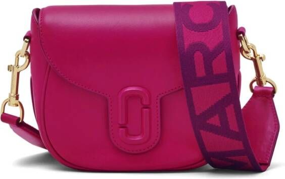 Marc Jacobs The Covered J Marc saddle tas Roze