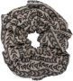 Marc Jacobs Monogram Jacquard Oversized Scrunchie Zwart Dames - Thumbnail 2