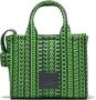 Marc Jacobs The Monogram leren crossbody shopper Groen - Thumbnail 1