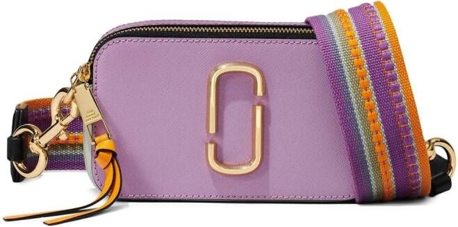 Marc Jacobs The Snapshot leren cameratas Paars