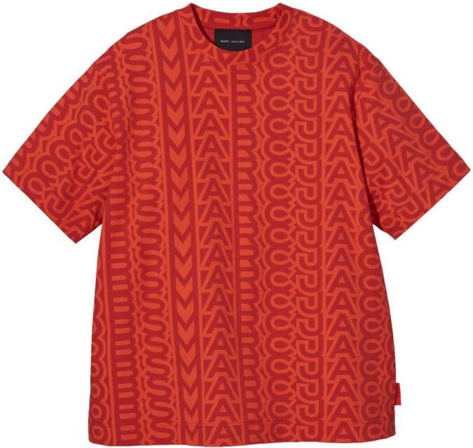 Marc Jacobs T-shirt met ronde hals Rood