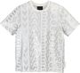 Marc Jacobs T-shirt met monogram Zilver - Thumbnail 1