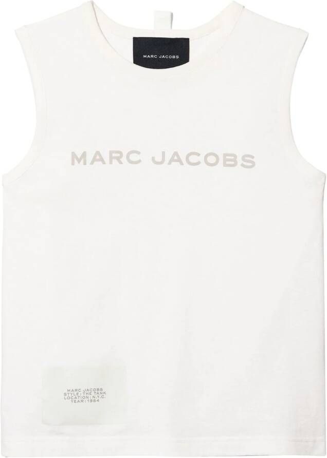 Marc Jacobs Top met logoprint Wit