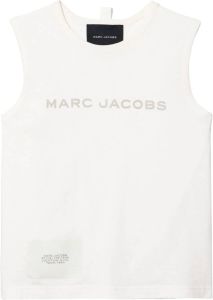 Marc Jacobs Tanktop met logoprint Wit