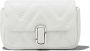 Marc Jacobs Gewatteerde Mini Schoudertas met Logo Plaque White Dames - Thumbnail 2