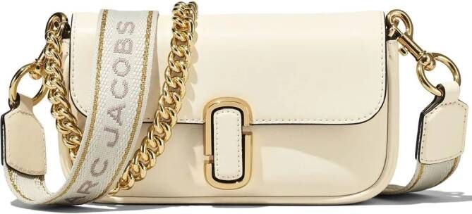 Marc Jacobs The Mini Shoulder Bag in Cloud White Leather Beige Unisex
