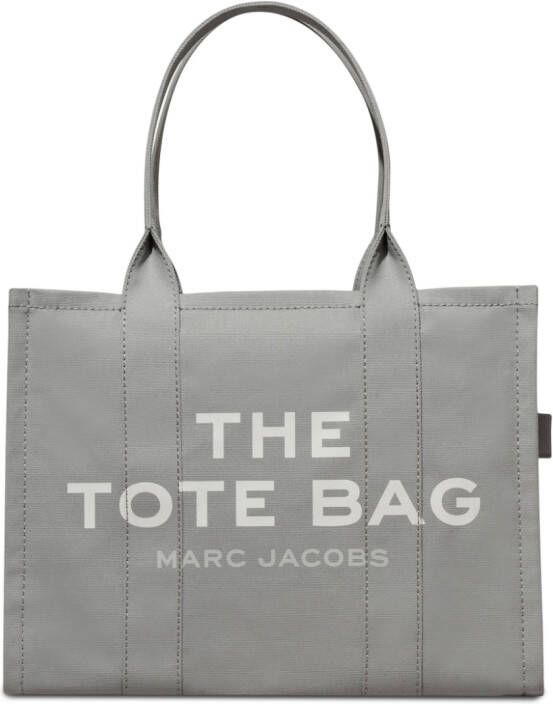 Marc Jacobs Grote Tote Tas in Wolf Grey Gray Dames