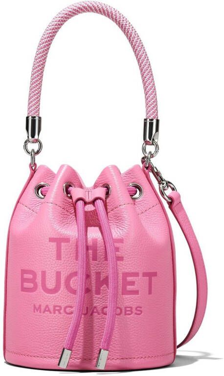 Marc Jacobs The Leather bucket-tas Roze